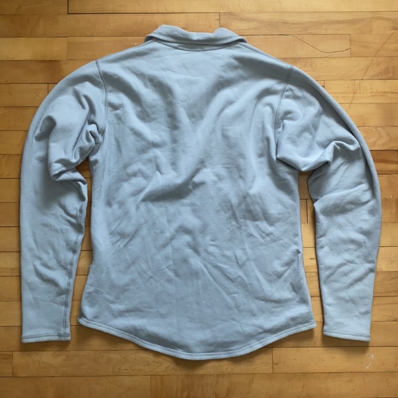 Marmot PolarTec Grey 1/2 Zip Fleece Sweatshirt - Picture 3 of 4